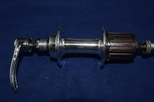 Suntour rear hub 32 hole 130 mm 7 speed cassette aluminium vintage NOS - Picture 1 of 10