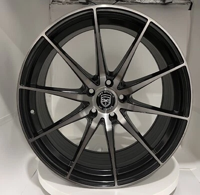 Llanta negra oscura HP4 18 pulgadas para Ford Mustang GT 2005-2018 Foto 1 de 4