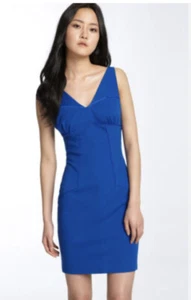 Diane von Furstenberg DVF “ TWILLA”Dress Blue Knit - Picture 1 of 3