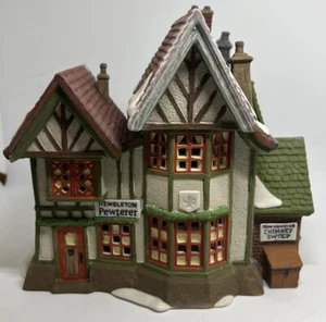 Department 56 Heritage Dickens Village Series 1992 Hembleton Pewterer 5800-9 - Imagen 1 de 7