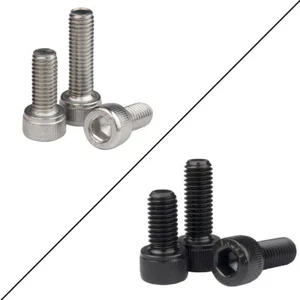 10pcs M1.4 M1.6 M2 M2.5 M3 M4 M5 M6 Hex Hexagon Socket Cap Allen Head Screw Bolt - Picture 1 of 3
