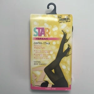 Star Power by Spanx NWT Center Stage High Waisted Shaping Tights Women's Size E - Picture 1 of 5
