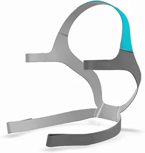 CPAP Kopfbedeckungsgurt Ersatz für F20 Ultra-Soft mit verstellbaren Plüschriemen - Bild 1 von 11