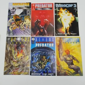 Dark Horse Comics Lot Of 6 Predator, Aliens, The Terminator, Robocop 1992-93 - Picture 1 of 19