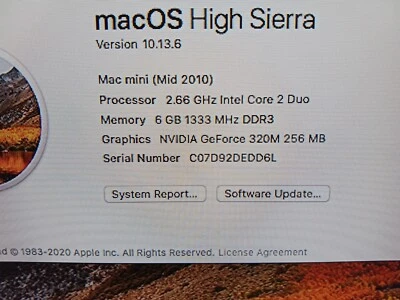 MacMini A1347 USADO. 6 GB RAM. SSD de 128 GB. Foto 1 de 4