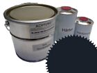 3.5 liter set of 2K car paint RAL 7021 grey matte no clear paint military Wehrmacht!