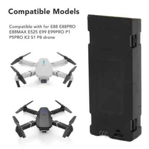 E88 Pro drone Battery Black - Picture 1 of 5