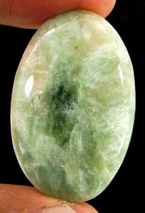 Piedra de envoltura de alambre de cabujón de piedras preciosas sueltas de serafinita natural de 56,25 quilates - 64903 - Imagen 1 de 5