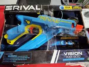NERF Rival Vision XXII-800 Blaster 8x Rival Accu-Rounds NEW 2022 Box Damage. - Picture 1 of 2
