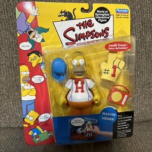 The Simpsons Playmates World Of Springfield Interactive Mascot Homer Series 6