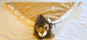 My Banky Lion Security Blanket Plush My Name is Spencer Toy By Crazy Mountain - Picture 1 of 15