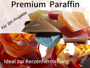 5 KG Premium Paraffin Kerzenwachs Paraffinwachs Kerzen Bruch Reste Bunt Farbmix - Bild 1 von 6