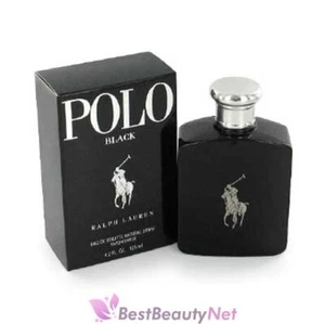 Polo Black Ralph Lauren Cologne for Men 4.2oz New In Box - Picture 1 of 1