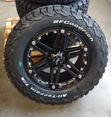 RID R01 9x18 6x139,7 Felgen + Reifen BF Goodrich 265/65/18 Ranger D-Max Fullback - Bild 1 von 4