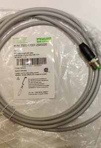 MURR ELEKTRONIK 7000-17001-2920220 M12 8 Pin Male 2,2 Meters Long PUR - Picture 1 of 5