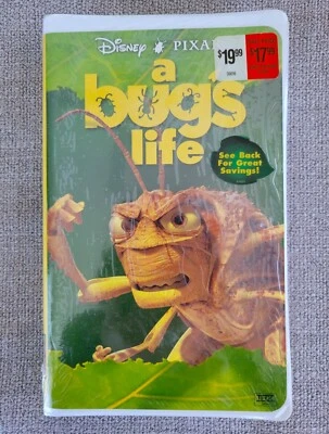 Disney Pixar A BUG'S LIFE Factory Sealed VHS Tape NEW - Image 1 of 4