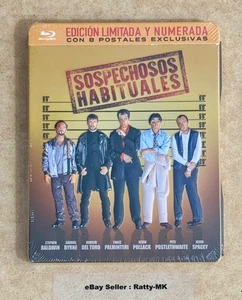 THE USUAL SUSPECTS - SPANISH IMPORT BLU RAY STEELBOOK / METAL PAK - NEW & SEALED - Picture 1 of 7