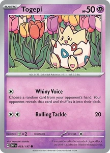 Togepi 083/197 | Fiamme Ossidiana | Comune | Carta Pokémon NM - Foto 1 di 1