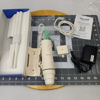WAVLINK AC1200 Outdoor WiFi Extender WiFi Router 5G Repeater Dual Band with PoE - Image 1 of 4