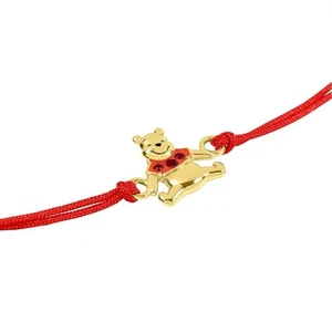 Disney Winnie the Pooh Charm Bracelet Childrens Gift Unisex Official Genuine UK - Picture 1 of 4