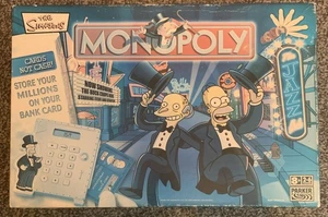 The Simpsons Monopoly 2007 Electronic Banking Edition 100% Complete Working VGC - Picture 1 of 7
