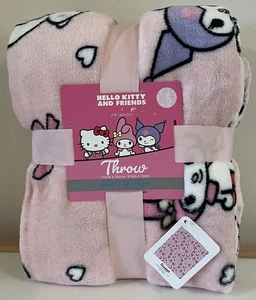 Primark Hello Kitty Throw Blanket Soft Fleece BNWT LARGE 170x200cm - Picture 1 of 4