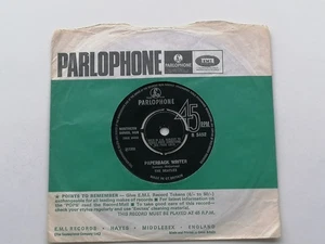 THE BEATLES ORIG 1966 U.K . 45 PAPERBACK WRITER EX ORIG SLEEVE - Imagen 1 de 10
