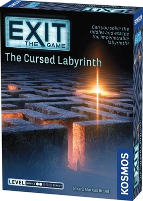 Thames & Kosmos - EXIT: The Cursed Labyrinth – Level: 2/5 - Unique Escape Room G - Image 1 of 4