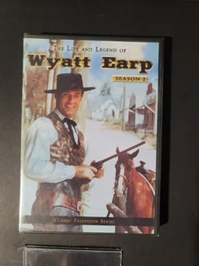 Life & Legend of Wyatt Earp Season 2 (1956-1957 B&W)(DVD 2012 5-Disc Set) Sealed - Foto 1 di 3