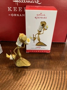Hallmark Keepsake La Bella y la Bestia Lumiere cantidad limitada adorno 2016 - Imagen 1 de 11