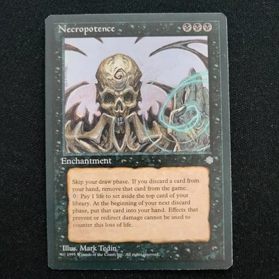 Necropotence MTG Ice Age English NM - Image 1 of 2