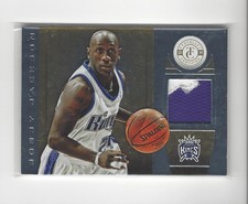 2013-14 Totally Certified Gold Prime #24 Bobby Jackson PATCH Kings /25 