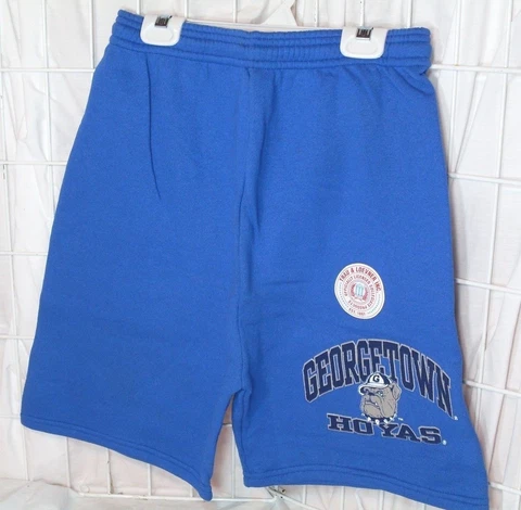 NCAA Georgetown Hoyas Logo Screen Printed Shorts Size Adult XLarge Cover