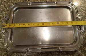 Farberware Stainless Steel Chrome 18" Serving Plater Buffet - Picture 1 of 3