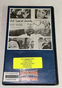 Del Rosa Al Amarillo Mundografic VHS ANTOLOGIA CINE DEL ESPANOL VIDEO SPANISH - Picture 1 of 4