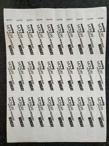 100 Monday-Sunday 3/4" Tyvek Wristbands - Afbeelding 1 van 14