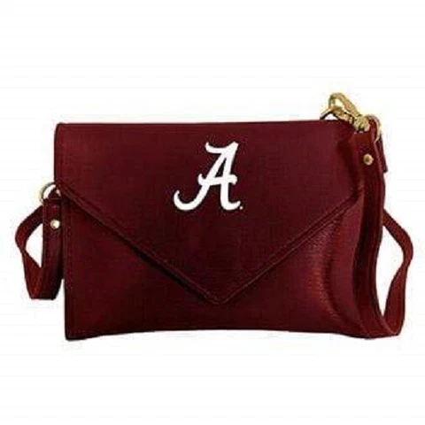 Alabama Crimson Tide NCAA Kara Crossbody Purse Stadium Approved Cover