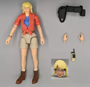 Dr. Ellie Sattler Figura Jurassic World Collezione Ambra Sciolta/Completa - Foto 1 di 6