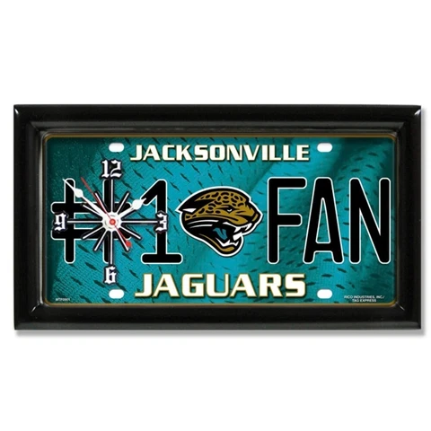 NFL Clock - Jacksonville Jaguars Cover