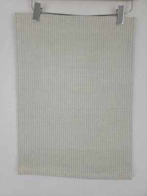 4 Crate & Barrel Ashleigh Mats Driftwood Dining Placemats Cotton Natural Beige  - Image 1 of 4