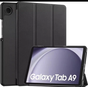 For Samsung Galaxy Tab A9 8.7-inch (2023) Leather Smart Cover Flip Tablet Case - Picture 1 of 9