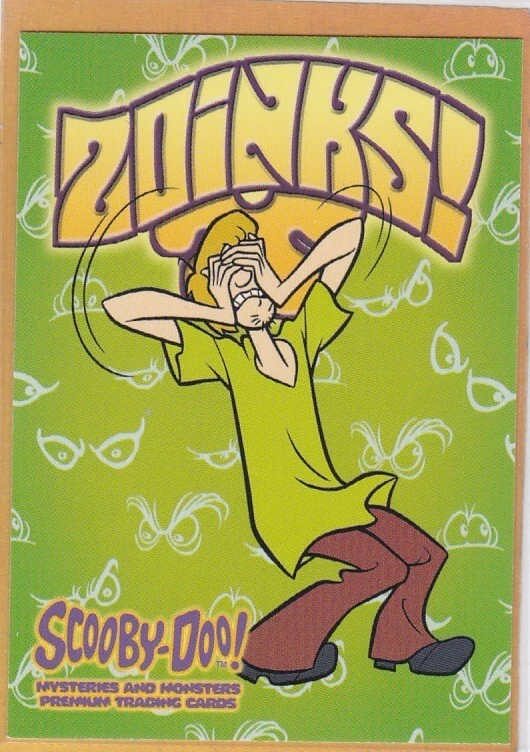 2003 INKWORKS SCOOBY DOO MYSTERIES & MONSTERS STICKER SHAGGY #S1 NMMT *A3461 - Image 1 of 1