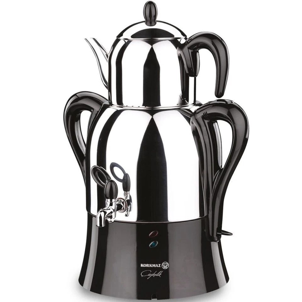Macchina da tè Korkmaz A341 Samovar Teiera Macchina elettrica turca Semaver 2... - Immagine 1 di 4