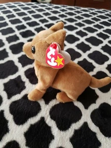 TY Beanie Baby Tiny The Chihuahua Dog With Errors *Rare* Excellent Condition! - Picture 1 of 12