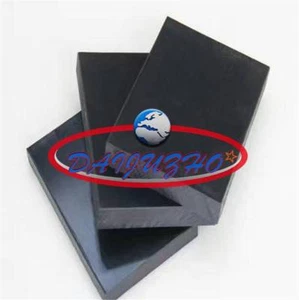 New 1pcs Black ACETAL POM Plastic Polyoxymethylene Plate Sheet 230mmx230mmx10mm - Picture 1 of 1