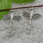 Free Ship 180 pieces tibet silver dragonfly charms pendant 38x25mm B3635