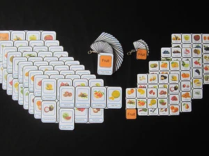 Paquete de tarjetas visuales de frutas LG - autismo/PECS/Ayuda visual no verbal/demencia/SEN/ADHD - Imagen 1 de 56