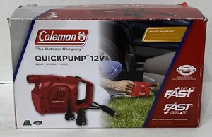 Coleman Quickpump 120V Air Pump Inflator Fast Inflate & Deflate - Used W/Box  - Picture 1 of 12