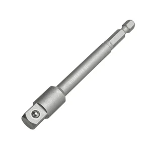 PROJAHN Stecknuss Bit Adapter 100mm Lang 1/4" od. 3/8" Vierkant Kugelarretierung - Bild 1 von 3