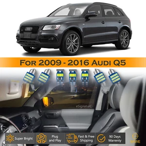 20 x Ultra White LED Lights Bulb Interior Package Kit For 2009 - 2016 Audi Q5 - Picture 1 of 8